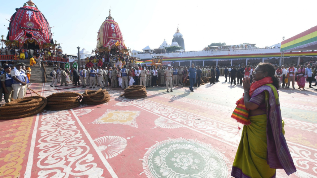 Pure Rath Yatra Puri 2024: President  Murmu Witnesses Rituals Amid Tight Security